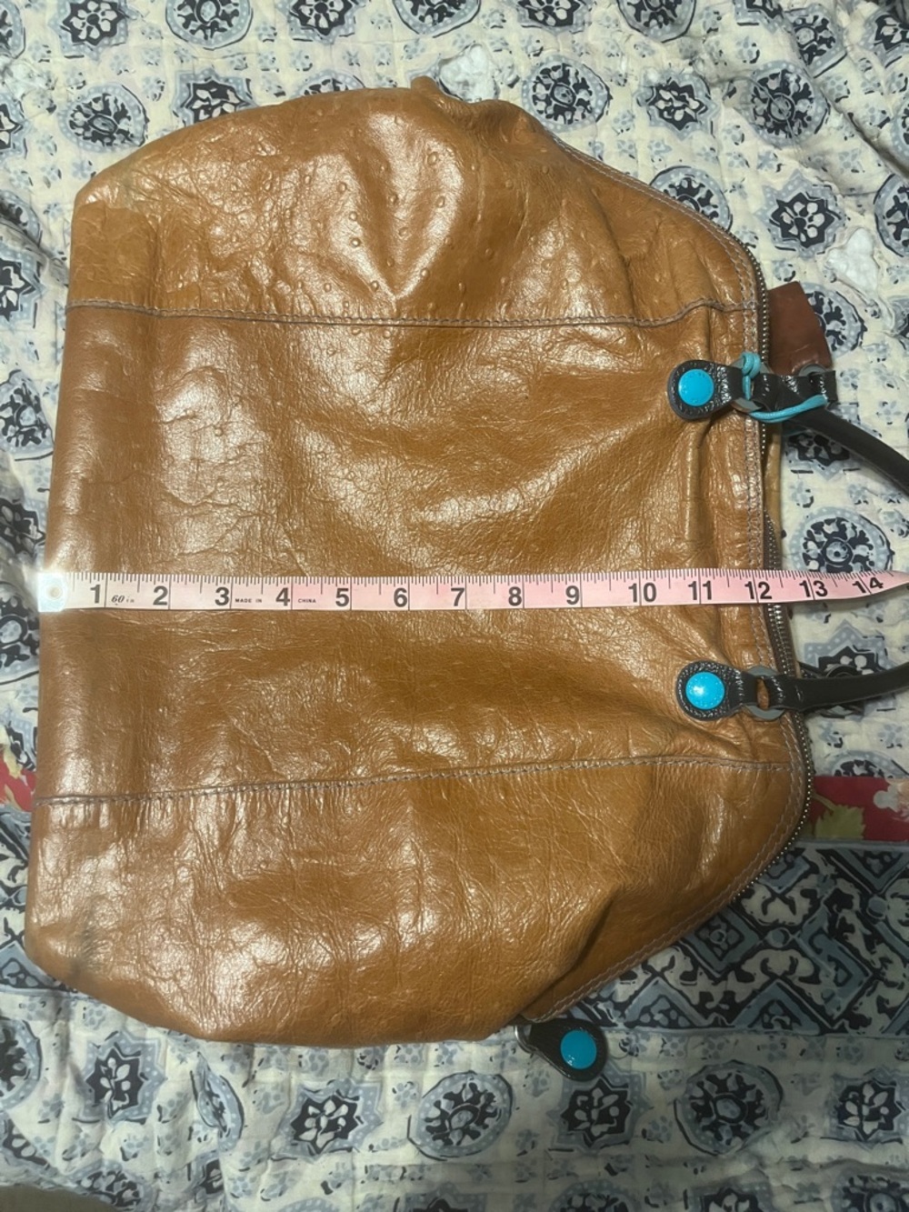 Cabs Italian leather convertible satchel - Picture 15 of 16